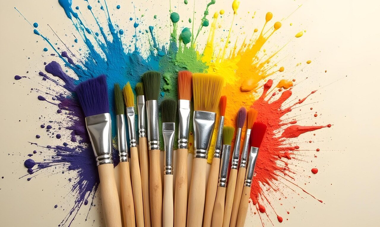 pędzle, paint, watercolor, artistic, creativity, colorful, creative, colors, ai generated-9309479.jpg